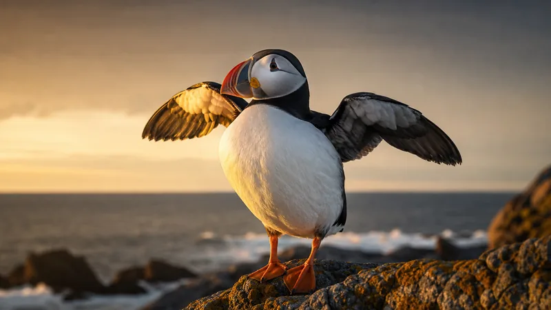 Preview image for LIVE Puffin Burrow Exterior View - Seal Island, Maine | explore.org