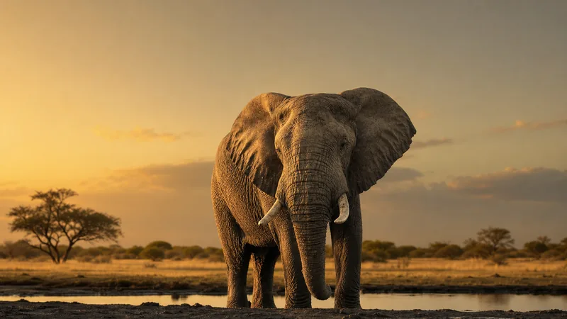 Preview image for Wilderness Linkwasha LIVE Cam | Hwange Waterhole 24/7 Wildlife Stream