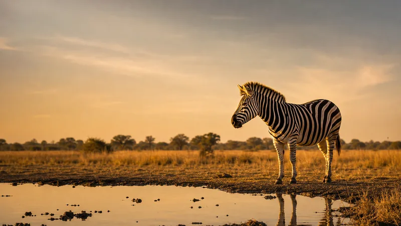 Preview image for Africam Boteti River Zebra Migration powered by EXPLORE.org