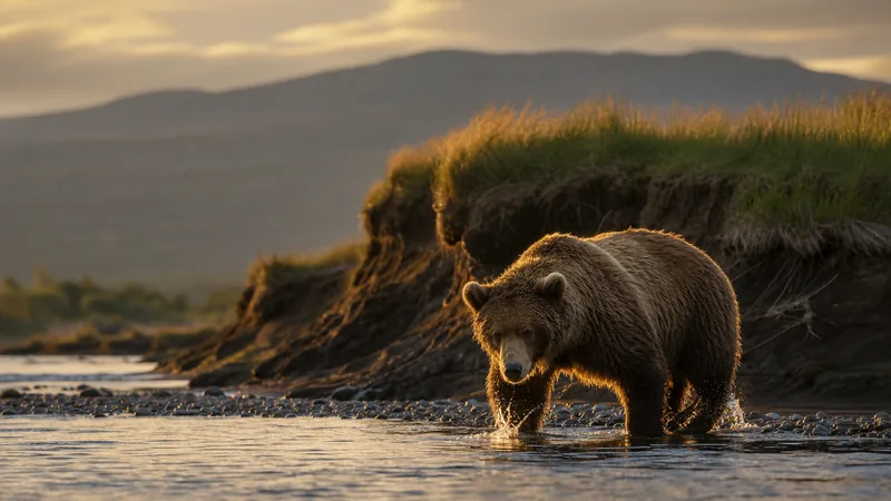 Preview image for LIVE Brooks Falls Brown Bears Low | explore.org