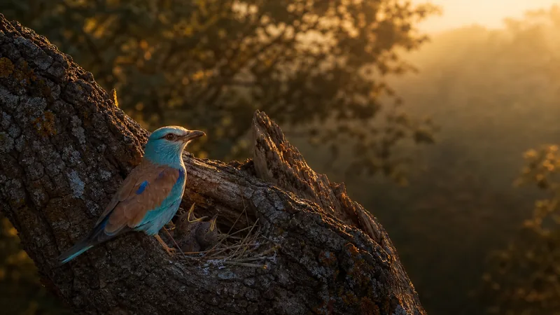 Preview image for LIVE European Roller Nest Cam: Inside the Nest Box - Italy | explore.org