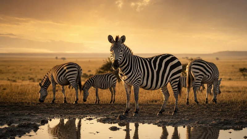 Preview image for LIVE: Zebra Migration at Meno a Kwena | Botswana Wildlife Safari Cam