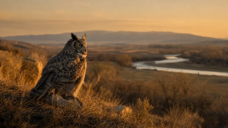 Preview image for Great Horned Owl Cam (Montana)