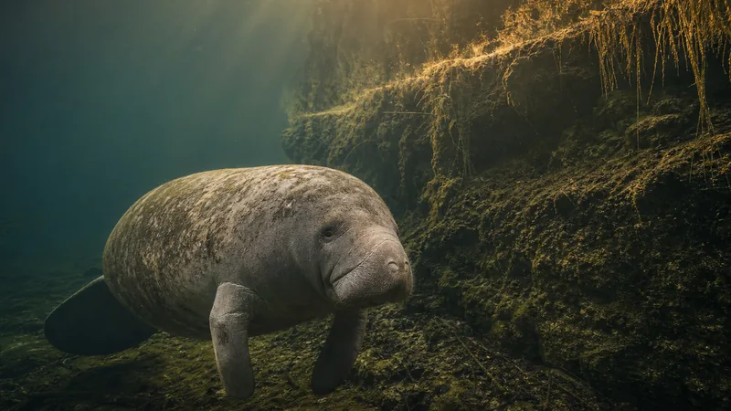 Preview image for Silver Springs Manatee Cam (Underwater 180°)