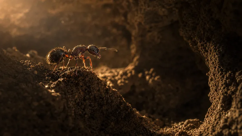 Preview image for 🔴 Ants at Work - Nest - Day 2104, Messor Barbarus Ants Live Webcam, Ant Farm in Hamburg, Germany