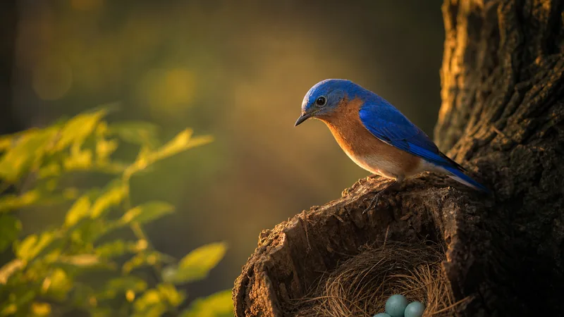 Preview image for Eastern Bluebird Live Stream Cam Kansas 2nd Nest