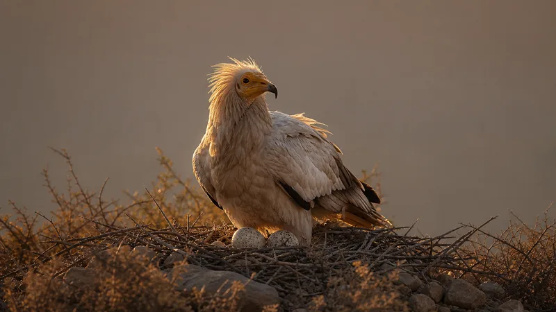 Preview image for Egyptian vulture WILD Nest in Bulgaria - BSPB BirdLife/Bulgaria