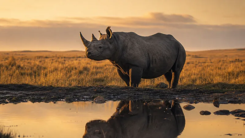 Preview image for Flamingo Land Resort Live Stream - Black Rhino Calf Cam