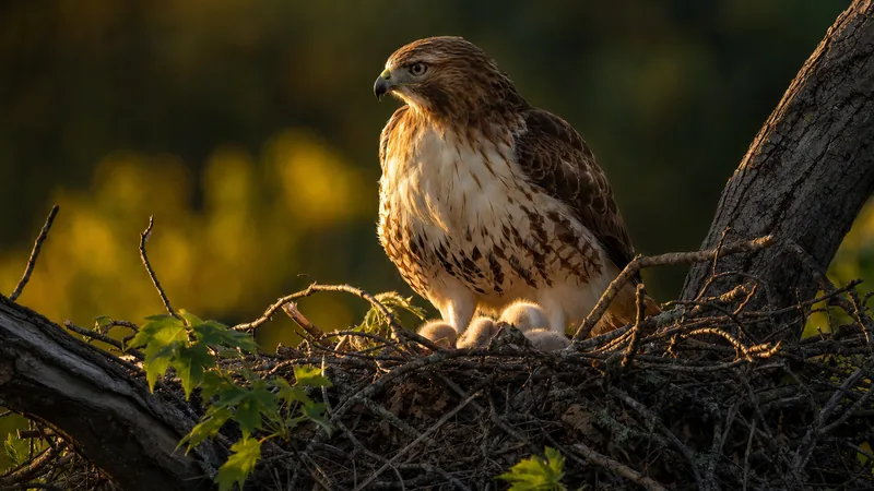 Preview image for HAPPY FLEDGE JUVIE OR6 AND OR7-North Archway--SU Red-tailed Hawk Nest PTZ Cam