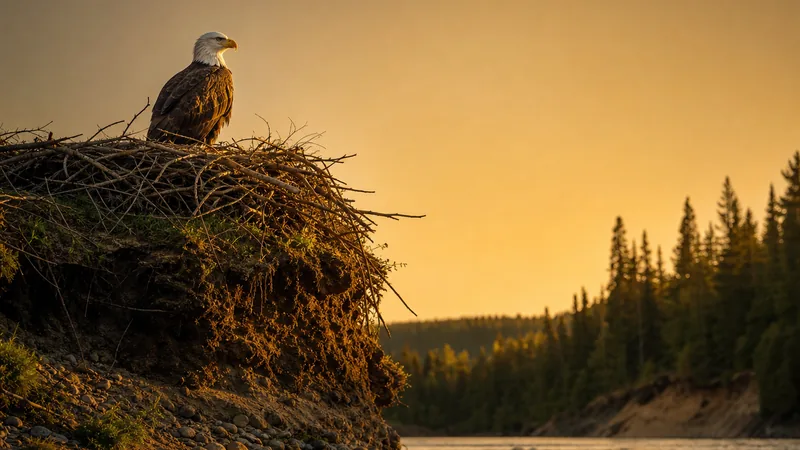 Preview image for LIVE Bald Eagle Nest Cam | Kansas Eagles 24/7 | Two Eaglets - Osage and Kaw
