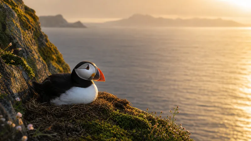 Preview image for Live from puffin nests at Runde Norway