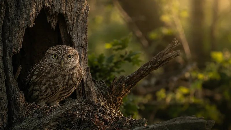 Preview image for LIVE Little Owl Nest Cam (Tiszalök, Hungary)