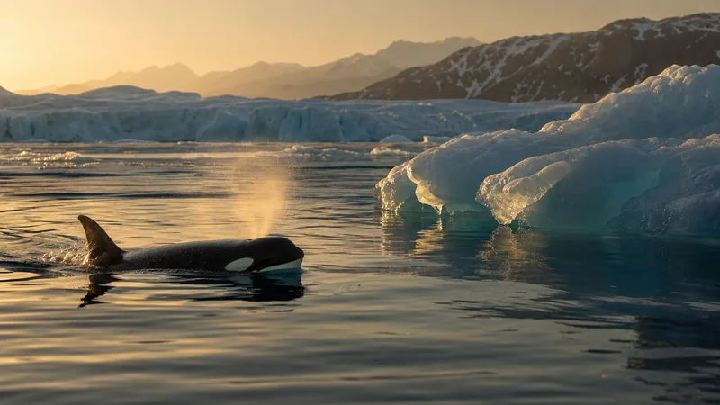 Preview image for LIVE Orca Cam: Strider Rubbing Beach Underwater - OrcaLab | explore.org