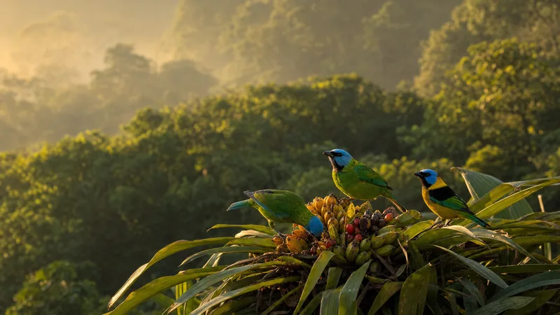 Preview image for LIVE Panama Fruit Feeder: Tropical Bird Cam – Canopy Lodge | explore.org