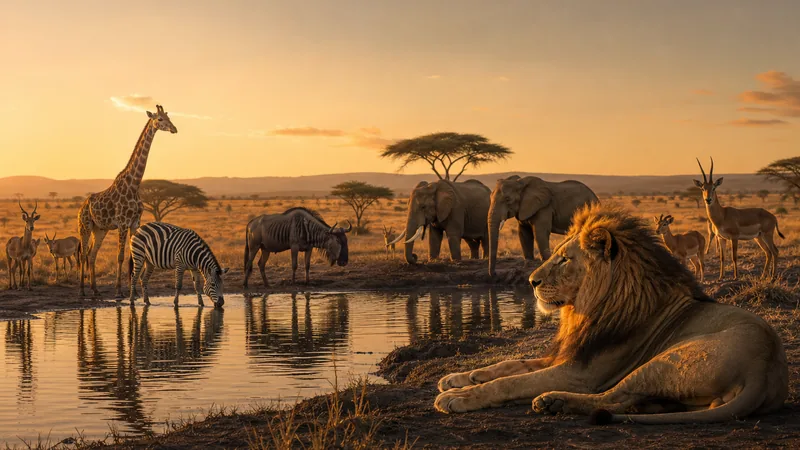 Preview image for LIVE Safari Webcam | Maasai Mara, Kenya | African Wildlife at Mara Bushtops