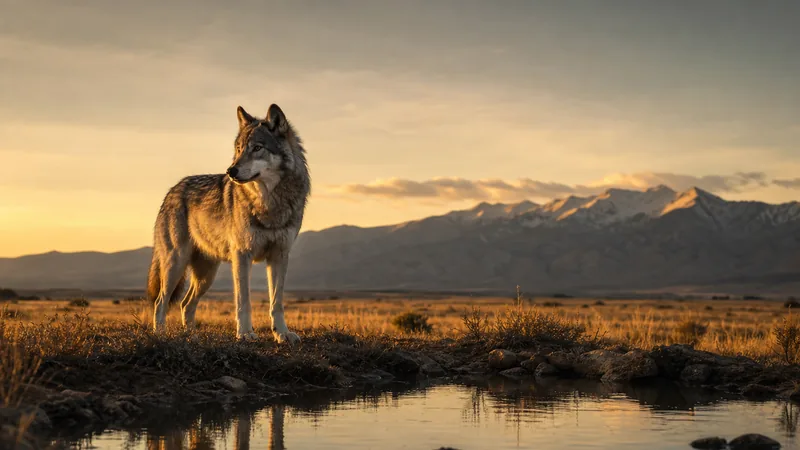 Preview image for LIVE Wolf Cam: Shaman’s Rock – Mission: Wolf – Colorado | explore.org