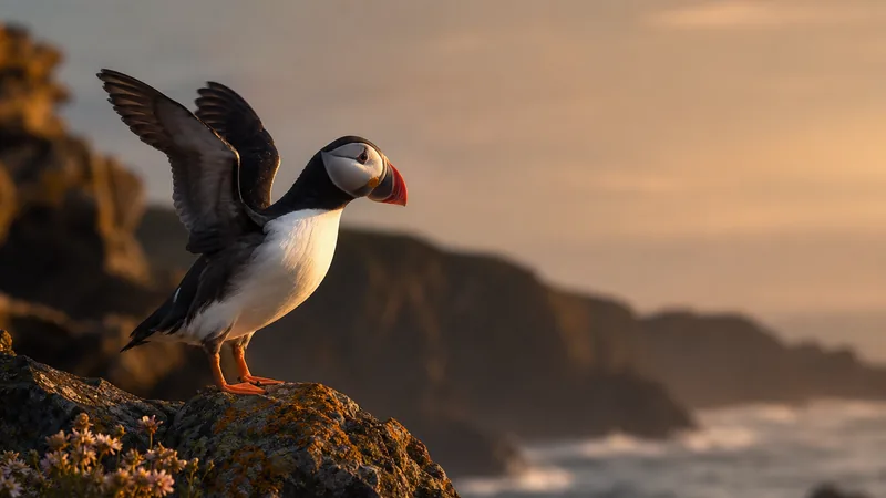 Preview image for Puffin Bank Cam - Skomer Island Live Stream