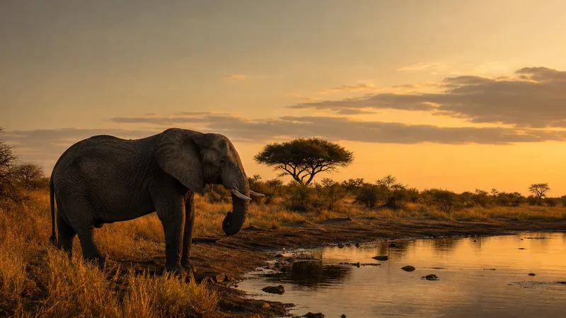 Preview image for Victoria Falls Safari Lodge | Live Waterhole Cam - Elephants, Buffalo & More | Zimbabwe
