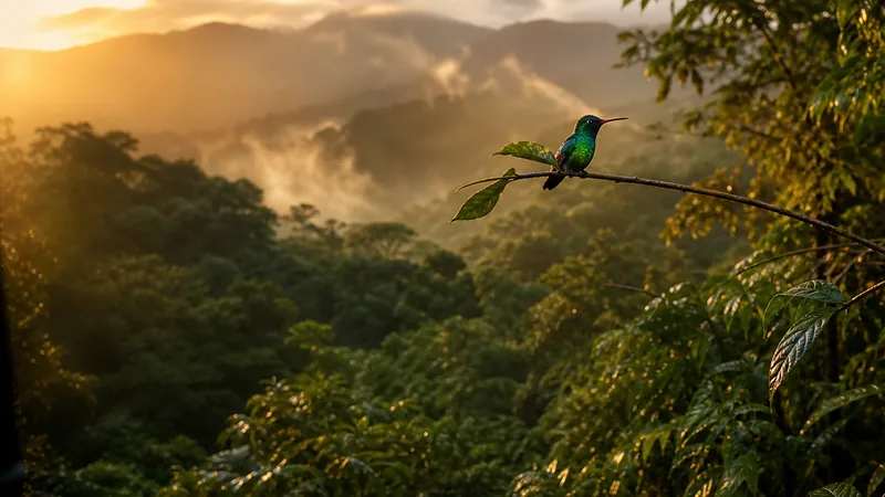 Preview image for LIVE Tropical Hummingbird Cam: Canopy Tower – Soberanía National Park, Panama | explore.org