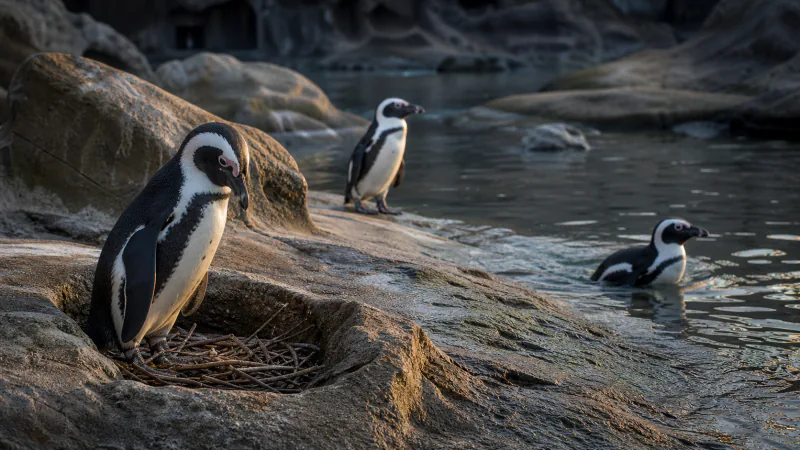 Preview image for Georgia Aquarium African Penguin Cam